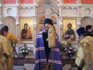 Божественная литургия в храме во имя Святого Пророка Божия Илии г. Саратова