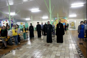 В православном лагере «Солнечный» прошло торжественное открытие первой смены