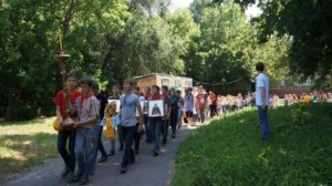 В «Солнечном» прошел традиционный крестный ход