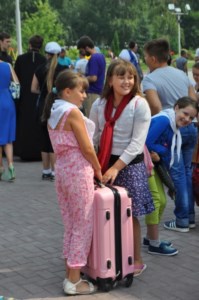 В лагере «Солнечный» — третья смена
