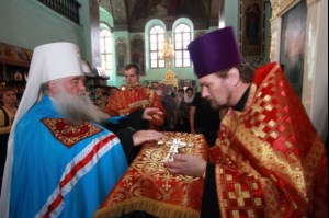 Всенощное бдение в Духосошественском кафедральном соборе Саратова