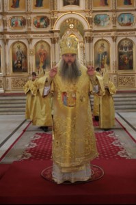 Всенощное бдение в Покровском храме Саратова