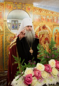 Божественная литургия в храме во имя святой блаженной Матроны Московской п.Красный Октябрь Саратовского района