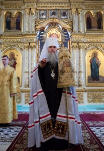 Всенощное бдение в храме в честь Сошествия Святого Духа г.Саратова
