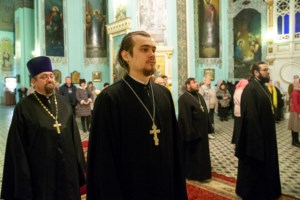 Божественная литургия в храме Сошествия Святого Духа г. Саратова