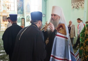 Всенощное бдение в храме Сошествия Святого Духа г. Саратова