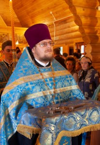 Всенощное бдение в храме в честь Рождества Пресвятой Богородицы г. Саратова