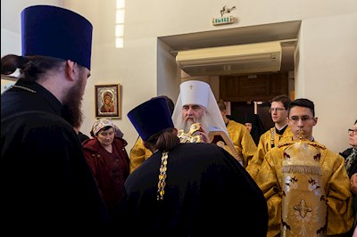Всенощное бдение в Иоанновском женском монастыре с. Алексеевка
