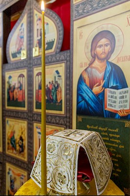 Великое освящение храма Казанской иконы Божией Матери г. Вольска и Божественная литургия в новоосвященном храме