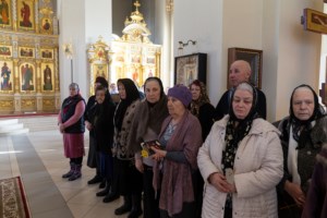 Великое повечерие с чтением канона преподобного Андрея Критского в Свято-Троицком кафедральном соборе г. Вольска