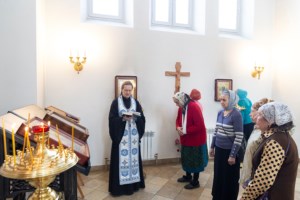 Божественная литургия в храме в честь иконы Божией Матери «Всех скорбящих Радость» г. Саратова