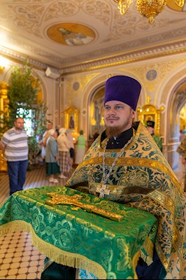 Всенощное бдение в Свято-Троицком кафедральном соборе г.Саратова