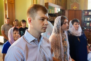 Таинство Венчания в Покровском храме г. Саратова