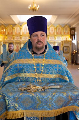 Всенощное бдение в храме Рождества Христова г. Вольска