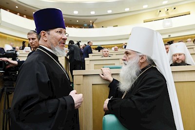 Митрополит Лонгин принял участие в Рождественских Парламентских встречах