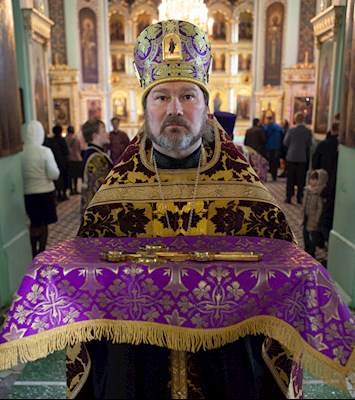 Всенощное бдение в храме в честь Сошествия Святого Духа г. Саратова