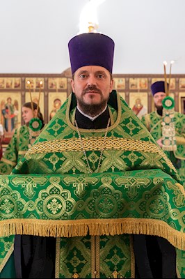 Всенощное бдение в храме преподобного Сергия Радонежского г. Саратова