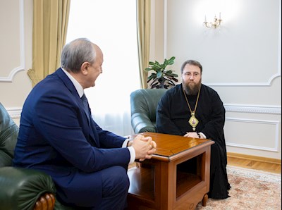 Митрополит Игнатий принимает поздравления с Днем рождения