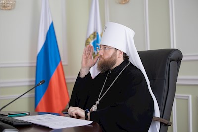 Митрополит Игнатий возглавил работу Общего собрания Саратовского регионального отделения Императорского Православного Палестинского Общества