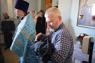 Митрополит Игнатий совершил Божественную литургию в Покровском храме г. Петровска