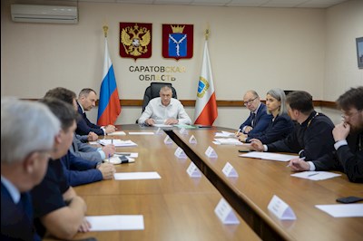 Состоялась рабочее совещание, посвященное прибытию в Саратов мощей святого великомученика Георгия Победоносца