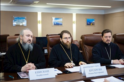 Состоялась встреча митрополита Игнатия и губернатора Саратовской области Романа Викторовича Бусаргина