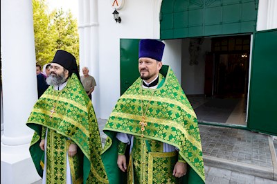 Митрополит Игнатий совершил Божественную литургию в Свято-Сергиевском женском монастыре с. Алексеевка