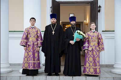 Митрополит Игнатий совершил всенощное бдение с чином воздвижения Креста в кафедральном соборе Живоначальной Троицы г. Вольска
