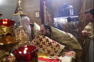 Божественная литургия в храме во имя святителя и чудотворца Николая на Елшанском кладбище г. Саратова