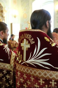 Божественная литургия в храме в честь Покрова Пресвятой Богородицы г. Саратова