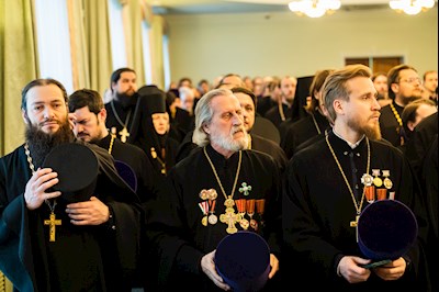 Митрополит Игнатий возглавил ежегодное Епархиальное собрание духовенства Саратовской епархии