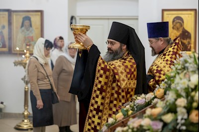 Встреча ковчега с мощами мученицы Татианы