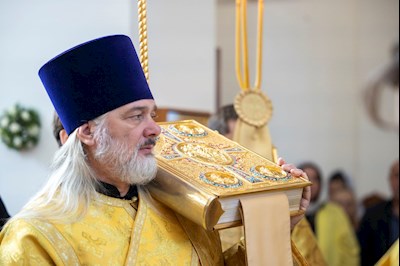 Митрополит Игнатий совершил Божественную литургию в Свято-Алексиевском женском монастыре г. Саратова