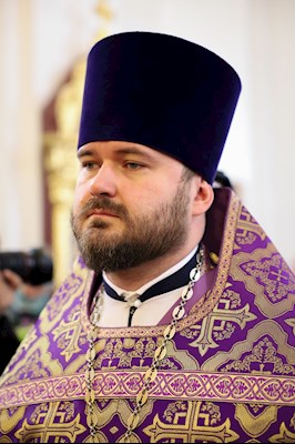 Литургия святителя Василия Великого в Георгиевском храме г. Саратова