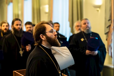 Митрополит Игнатий возглавил ежегодное Епархиальное собрание духовенства Саратовской епархии