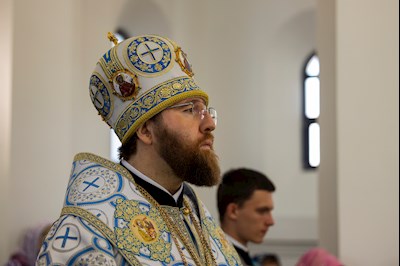 Митрополит Игнатий совершил Божественную литургию в храме святого апостола и евангелиста Иоанна Богослова с. Казанла Базарно-Карабулакского района