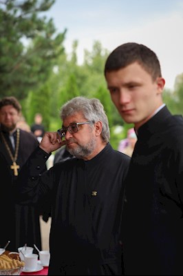Митрополит Игнатий совершил Литургию в храме великомученика Георгия Победоносца г. Саратова