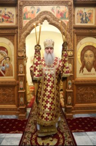 Божественная литургия в храме во имя святителя и чудотворца Николая на Елшанском кладбище г. Саратова
