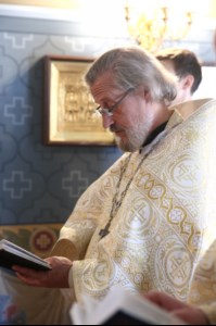 Крещальная литургия в Свято-Троицком кафедральном соборе г.Саратова