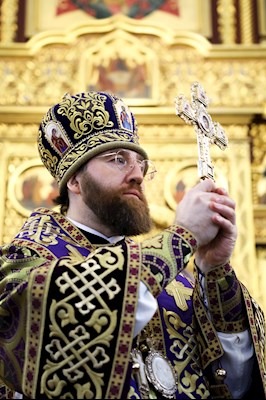 Литургия святителя Василия Великого в Георгиевском храме г. Саратова