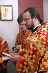 Великое освящение храма святой великомученицы Екатерины г. Саратова и Божественная литургия в новоосвященном храме
