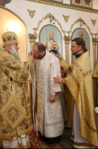 Божественная литургия в храме в честь Покрова Пресвятой Богородицы р.п. Новые Бурасы