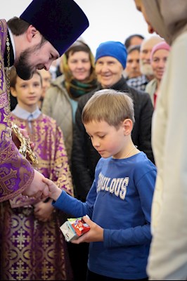 Литургия святителя Василия Великого в Георгиевском храме г. Саратова