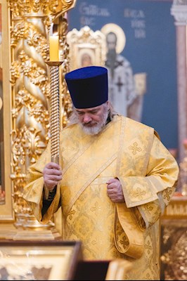 Всенощное бдение в Свято-Троицком кафедральном соборе г. Саратова