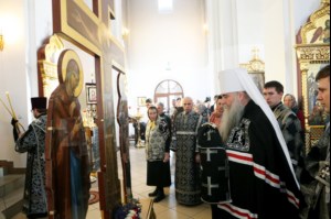Пассия в храме во имя святого великомученика Георгия Победоносца г.Саратова