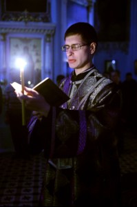 Утреня с Чином погребения в храме в честь Сошествия Святого Духа г.Саратова