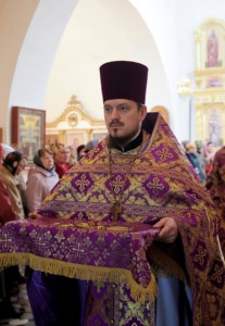 Божественная литургия в храме во имя святого благоверного князя Александра Невского г.Ртищево