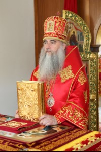 Божественная литургия на Архиерейском подворье — храме в честь иконы Божией Матери «Утоли моя печали» г.Саратова