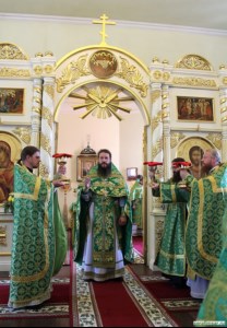 Престольный праздник в саратовском храме во имя преподобного Серафима Саровского