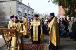 В Вольске установлен Поклонный крест